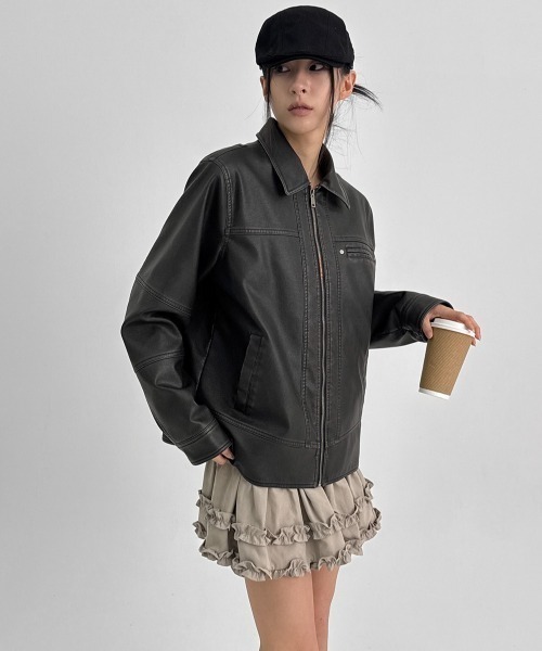 BLACKUP（ブラックアップ）の「[MADE] クダウォッシングレザー