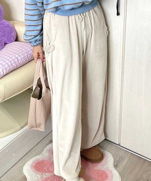 もちもちコーデュロイパンツ（その他パンツ）｜Flugge（フラッジー）の