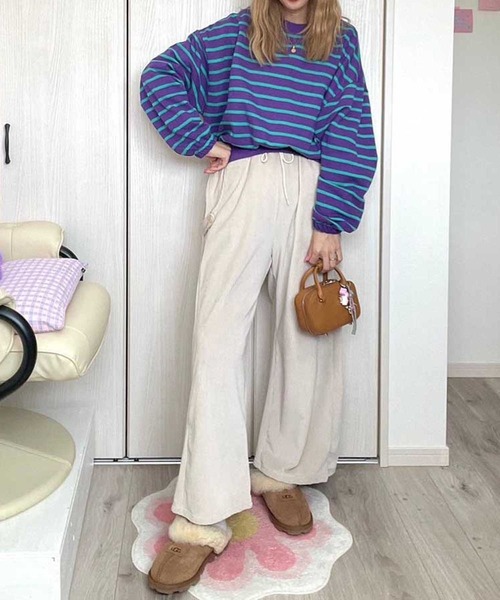 もちもちコーデュロイパンツ（その他パンツ）｜Flugge（フラッジー）の