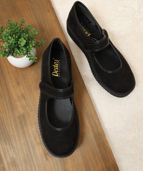 Dedes（デデス）の「Dedes リブソール シューズ（モカシン/デッキシューズ・レディース・ベージュ/ベージュ系その他/ブラック/ブラック系その他・36/37/39/40/41/42/43/44/38）」の2枚目の写真