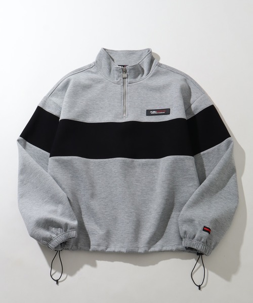FUBU( フブ)の「【FUBU/フブ】 Tech Half Zip / テック ハーフ ジップ(その他トップス・メンズ・ブラック/グレー・M/L/XL)」の19枚目の写真