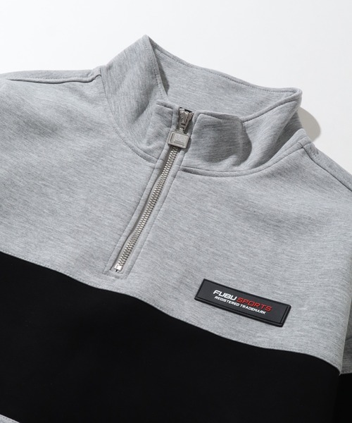 FUBU( フブ)の「【FUBU/フブ】 Tech Half Zip / テック ハーフ ジップ(その他トップス・メンズ・ブラック/グレー・M/L/XL)」の13枚目の写真