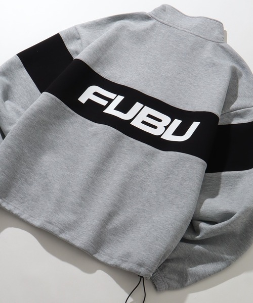 FUBU( フブ)の「【FUBU/フブ】 Tech Half Zip / テック ハーフ ジップ(その他トップス・メンズ・ブラック/グレー・M/L/XL)」の12枚目の写真