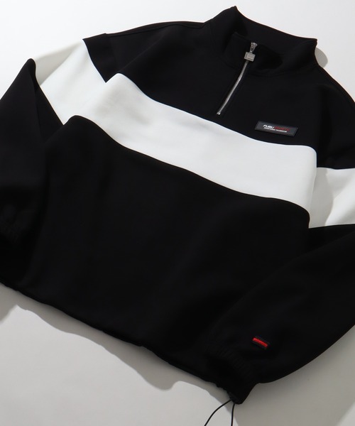 FUBU( フブ)の「【FUBU/フブ】 Tech Half Zip / テック ハーフ ジップ(その他トップス・メンズ・ブラック/グレー・M/L/XL)」の9枚目の写真