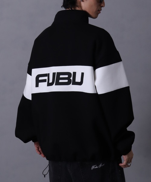 FUBU( フブ)の「【FUBU/フブ】 Tech Half Zip / テック ハーフ ジップ(その他トップス・メンズ・ブラック/グレー・M/L/XL)」の7枚目の写真