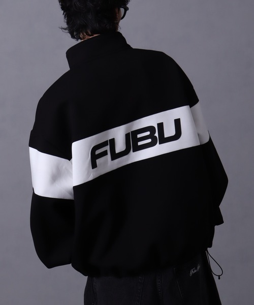 FUBU( フブ)の「【FUBU/フブ】 Tech Half Zip / テック ハーフ ジップ(その他トップス・メンズ・ブラック/グレー・M/L/XL)」の4枚目の写真