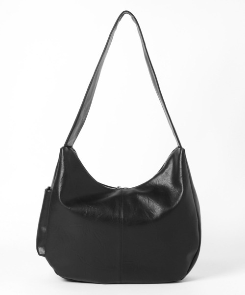HARE(ハレ)の「BIG-ZIP-BAG(HARE)(ショルダーバッグ・メンズ・ブラウン/ブラック・FREE)」の16枚目の写真
