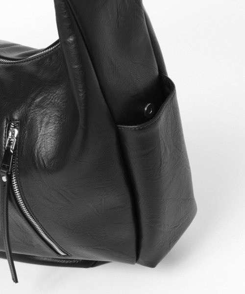 HARE(ハレ)の「BIG-ZIP-BAG(HARE)(ショルダーバッグ・メンズ・ブラウン/ブラック・FREE)」の18枚目の写真