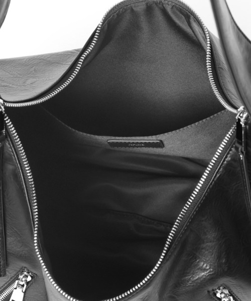 HARE(ハレ)の「BIG-ZIP-BAG(HARE)(ショルダーバッグ・メンズ・ブラウン/ブラック・FREE)」の21枚目の写真