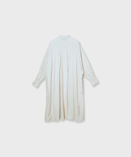 c/est(シーエ)の「c/est/ FRANNY シャツブラウス 秋服 冬服(シャツ/ブラウス・レディース・オフホワイト/ネイビー・FREE)」の3枚目の写真