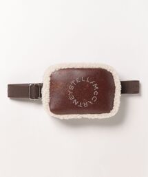 STELLA McCARTNEY（ステラマッカートニー）の「Logo Plush-Lined Bum Bag / ロゴ プラッシュライニング バムバッグ（ボディバッグ/ウエストポーチ）」