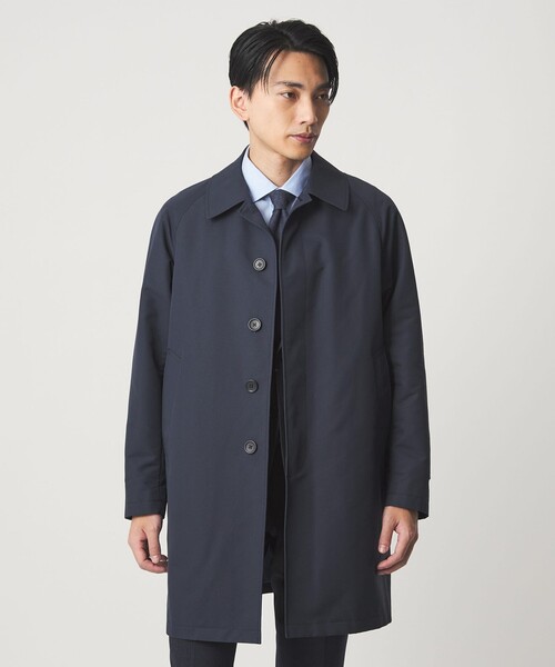 A+ Pミノテック 2WAY ステンカラーコート -撥水・防風・保温・吸湿発熱