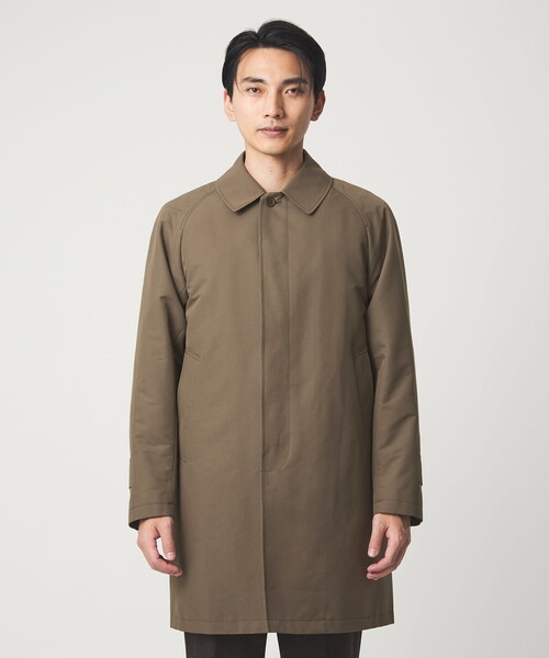 A+ Pミノテック 2WAY ステンカラーコート -撥水・防風・保温・吸湿発熱