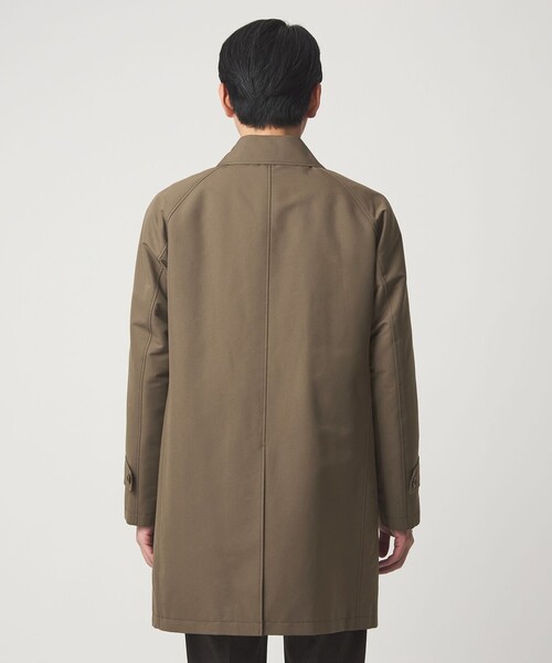 green label relaxing（グリーンレーベルリラクシング）の「A+ Pミノテック 2WAY ステンカラーコート -撥水・防風・保温・吸湿発熱・ライナー取外し可-（ステンカラーコート・メンズ・ダークグレー/モカ/ネイビー・XL/M/S/L）」の9枚目の写真