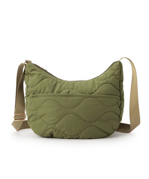 SHOO・LA・RUE（シューラルー）の「ひょうたんキルトショルダーバッグ（ショルダーバッグ・レディース・ナチュラル/カーキ/ブラック・00）」の11枚目の写真