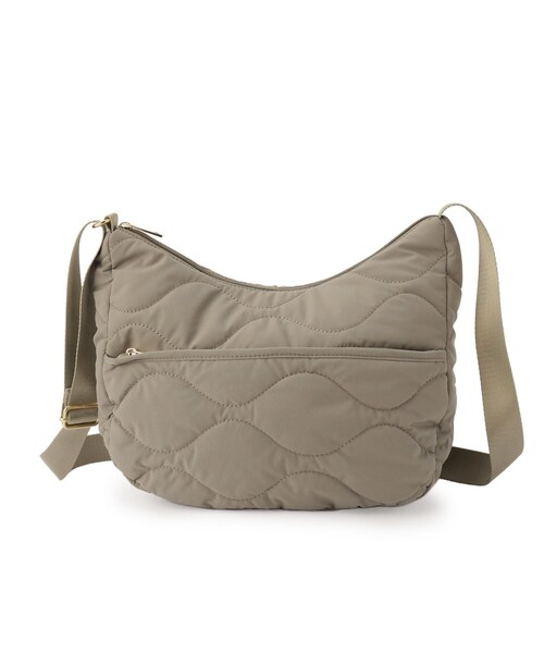 SHOO・LA・RUE（シューラルー）の「ひょうたんキルトショルダーバッグ（ショルダーバッグ・レディース・ナチュラル/カーキ/ブラック・00）」の12枚目の写真