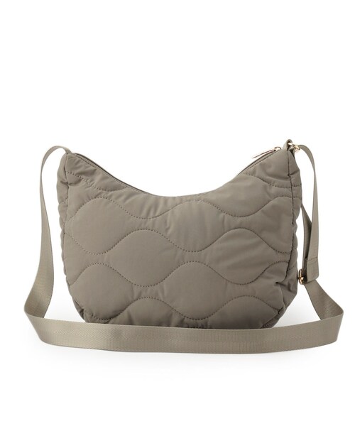 SHOO・LA・RUE（シューラルー）の「ひょうたんキルトショルダーバッグ（ショルダーバッグ・レディース・ナチュラル/カーキ/ブラック・00）」の14枚目の写真