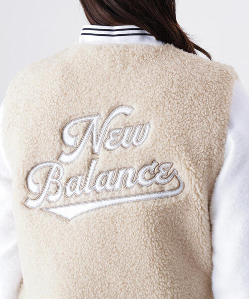 New Balance Golf(ニューバランスゴルフ)の「【new balance golf】フルジップ ボア ベスト (WOMENS)(ベスト・レディース・ベージュ系その他/ブラック/ホワイト・SMALL/LARGE/MEDIUM)」の20枚目の写真