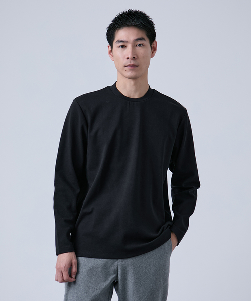 B.C STOCK(ベーセーストック)の「JKT ロングスリーブTシャツ(Tシャツ/カットソー・メンズ・ブラック/ホワイト・SMALL/MEDIUM/LARGE)」の18枚目の写真