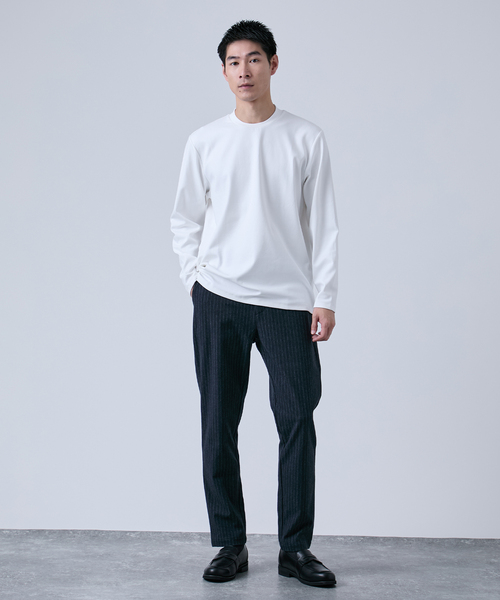 B.C STOCK(ベーセーストック)の「JKT ロングスリーブTシャツ(Tシャツ/カットソー・メンズ・ブラック/ホワイト・SMALL/MEDIUM/LARGE)」の13枚目の写真