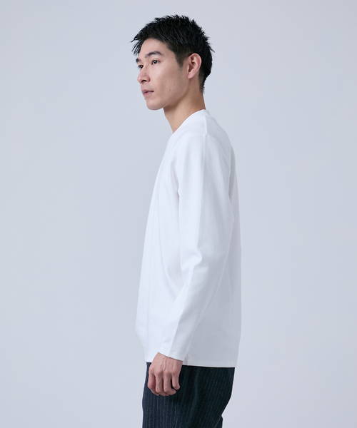 B.C STOCK(ベーセーストック)の「JKT ロングスリーブTシャツ(Tシャツ/カットソー・メンズ・ブラック/ホワイト・SMALL/MEDIUM/LARGE)」の15枚目の写真