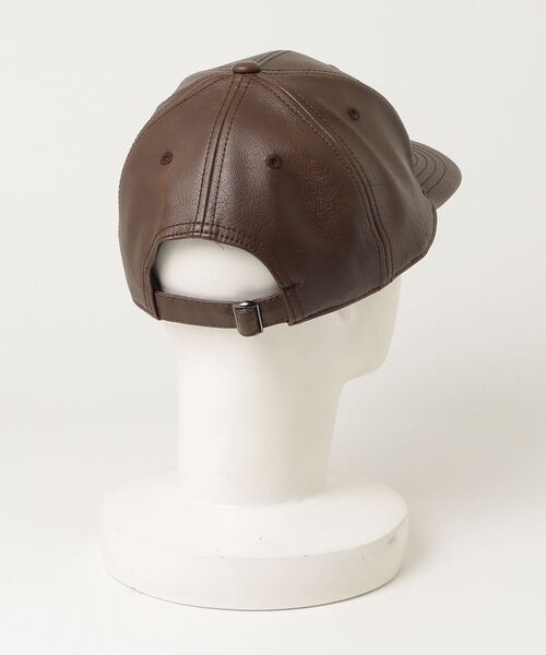 GERRY（ジェリー）の「GERRY フェイクレザー3段刺繍CAP（キャップ・メンズ・ブラウン/ブラック/キャメル・FREE）」の19枚目の写真