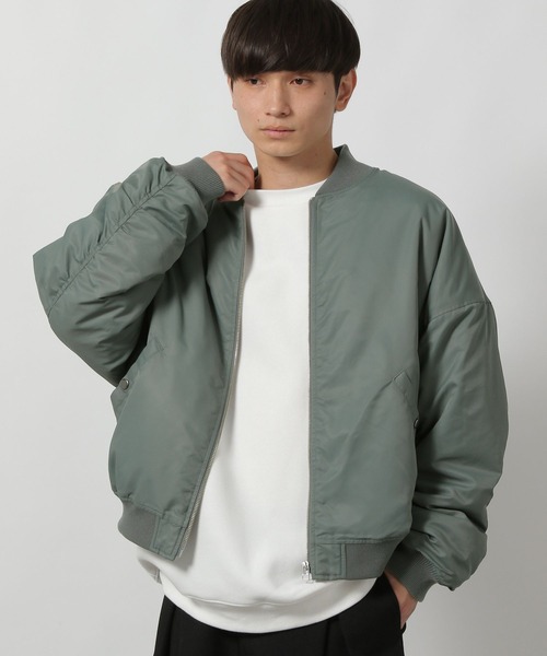 LAKOLE(ラコレ)の「クリーンMA-1 / 592132(ブルゾン・メンズ・ブラック/カーキ/チャコール・MEDIUM/LARGE)」の20枚目の写真