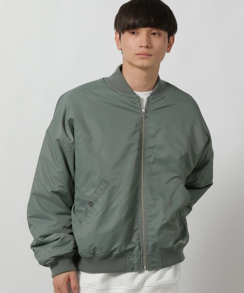 LAKOLE(ラコレ)の「クリーンMA-1 / 592132(ブルゾン・メンズ・ブラック/カーキ/チャコール・MEDIUM/LARGE)」の21枚目の写真