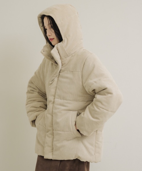 毎年即完のダウンが今年も登場！◎】コーデュロイダウン（ダウン