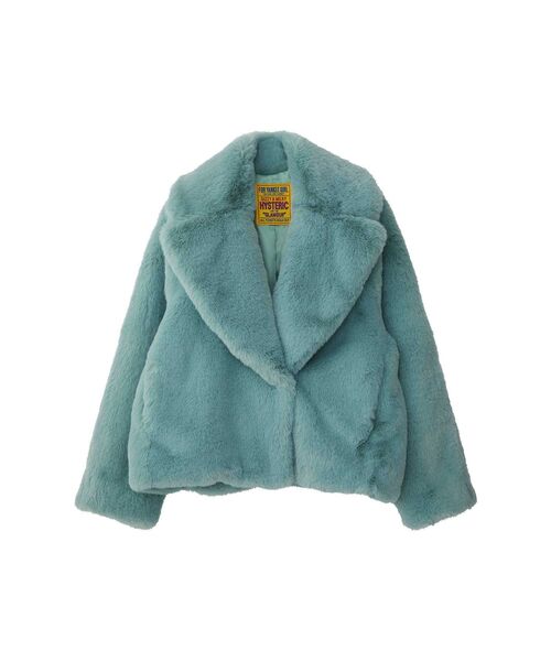 FIRE BEAR刺繍 フェイクファーブルゾン（ブルゾン）｜HYSTERIC GLAMOUR