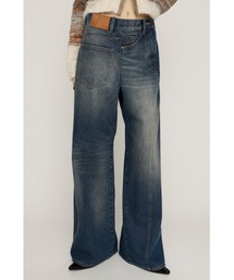 SLY(スライ)のBACK TO FRONT DENIM PT バックトゥフロント デニムパンツ(デニムパンツ)