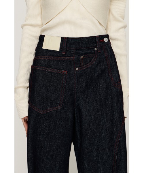 SLY（スライ）の「BACK TO FRONT DENIM PT バックトゥフロント デニム