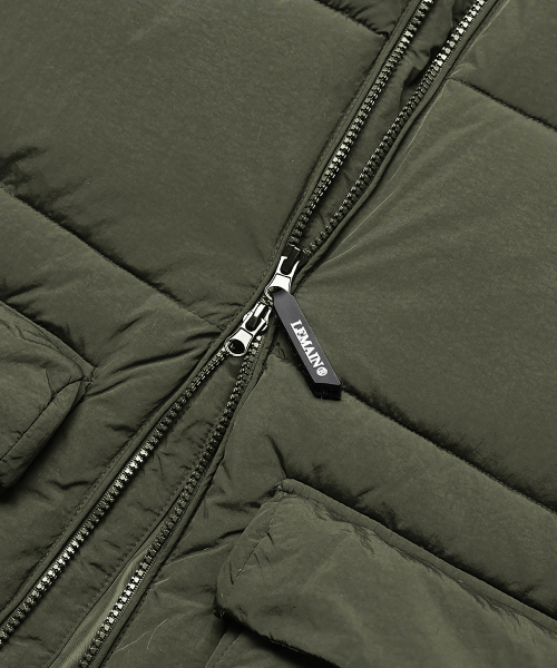 LEMAIN SECOND（リメインセカンド）の「2WAY OVERFIT VOLUME TASLAN PUFFER PADDING VEST [KHAKI]（ダウンベスト・メンズ・その他・LARGE/MEDIUM）」の6枚目の写真
