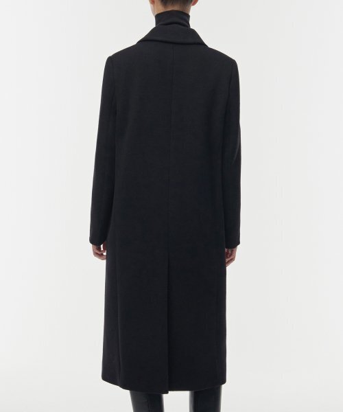 MUSINSA STANDARD WOMAN（ムシンサスタンダードウーマン）の「レディースカシミアブレンドチェスターロングコート[ブラック]（チェスターコート・レディース・その他・SMALL/MEDIUM/LARGE/X-SMALL）」の15枚目の写真