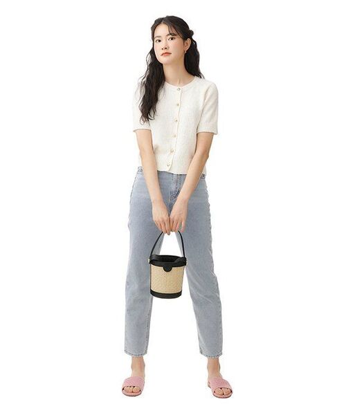 MUSINSA STANDARD WOMAN(ムシンサスタンダードウーマン)の「レディースママフィットデニムパンツ【スカイブルー】(デニムパンツ・レディース・その他・26/24/25)」の5枚目の写真