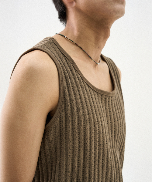 TRIP LE SENS(トリップ ル センス)の「ウェイヴンロゴプレートスリーブレス_ブラック(Tシャツ/カットソー・メンズ・その他・MEDIUM/LARGE)」の11枚目の写真