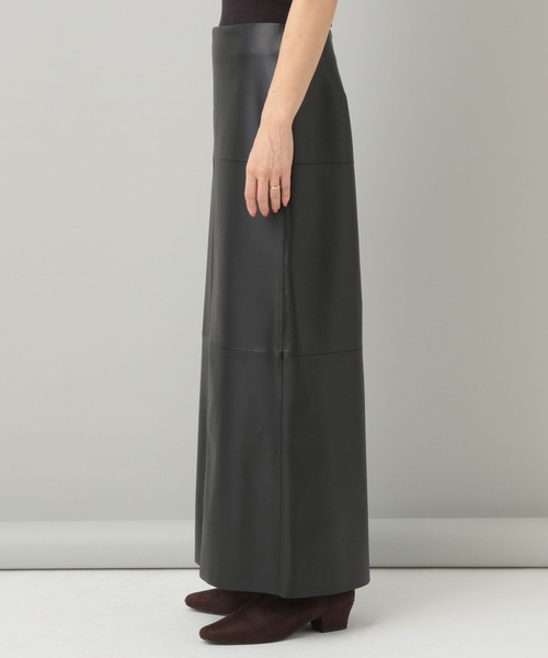 A part by(アパートバイ)の「【一部店舗限定】リッチレザータイトスカート(スカート・レディース・ブラック・MEDIUM/SMALL)」の10枚目の写真