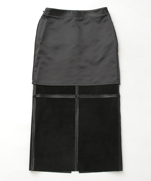 A part by(アパートバイ)の「【一部店舗限定】リッチレザータイトスカート(スカート・レディース・ブラック・MEDIUM/SMALL)」の18枚目の写真