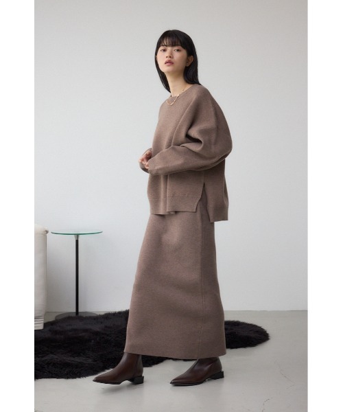 AZUL by moussy(アズールバイマウジー)の「ポインテッドローヒールブーツ(ブーツ・レディース・ブラック/ブラウン・SMALL/MEDIUM/LARGE)」の17枚目の写真