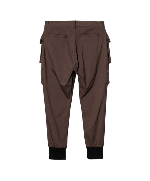 glamb（グラム）の「Rib Cargo Pants / リブカーゴパンツ（カーゴパンツ・メンズ・ブラウン/ブラック・S/M/L）」の5枚目の写真