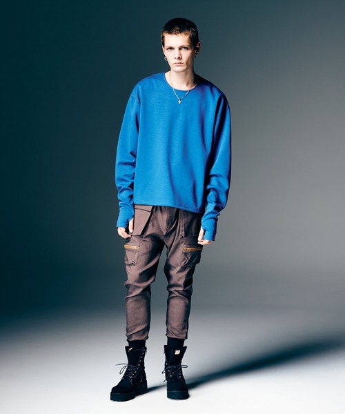 glamb（グラム）の「Rib Cargo Pants / リブカーゴパンツ（カーゴパンツ・メンズ・ブラウン/ブラック・S/M/L）」の17枚目の写真