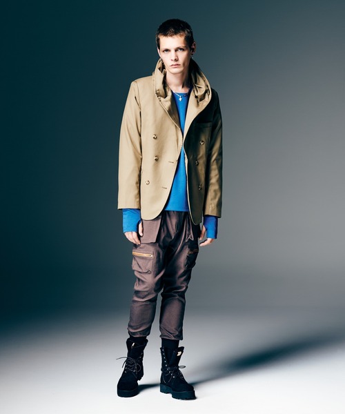 glamb（グラム）の「Rib Cargo Pants / リブカーゴパンツ（カーゴパンツ・メンズ・ブラウン/ブラック・S/M/L）」の18枚目の写真