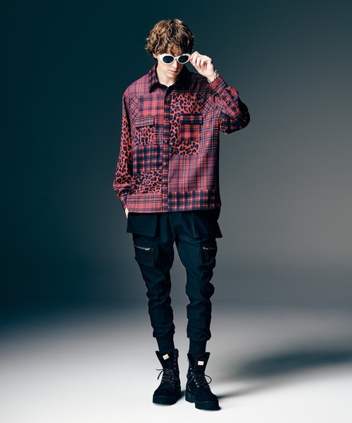 glamb（グラム）の「Rib Cargo Pants / リブカーゴパンツ（カーゴパンツ・メンズ・ブラウン/ブラック・S/M/L）」の15枚目の写真