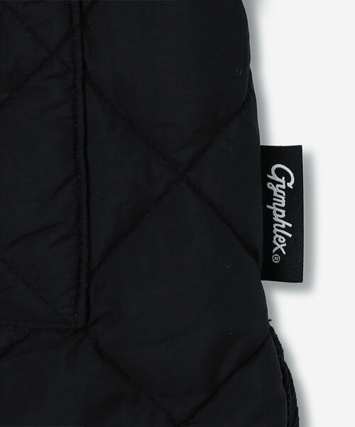 GYMPHLEX（ジムフレックス）の「Gymphlex | ナイロンタフタ キルトダウンカラーレスコート WOMEN（ダウンジャケット/コート・レディース・ブラック・12/14）」の10枚目の写真