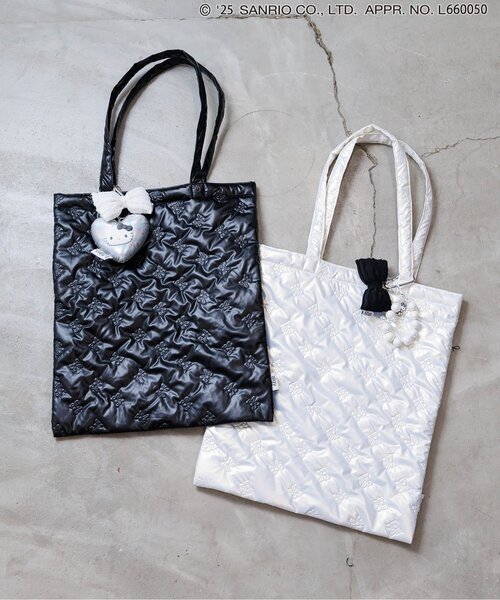 algy（アルジー）の「りぼん型チャーム（チャーム・キッズ・ブラック/オフホワイト/シルバー・FREE）」の11枚目の写真