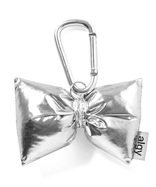 algy（アルジー）の「りぼん型チャーム（チャーム・キッズ・ブラック/オフホワイト/シルバー・FREE）」の8枚目の写真