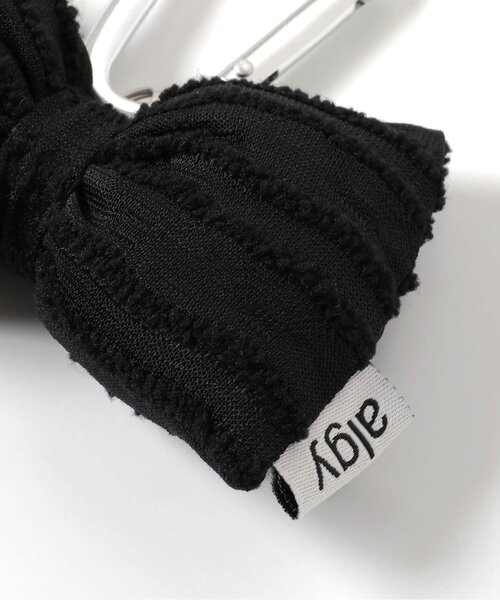 algy（アルジー）の「りぼん型チャーム（チャーム・キッズ・ブラック/オフホワイト/シルバー・FREE）」の13枚目の写真