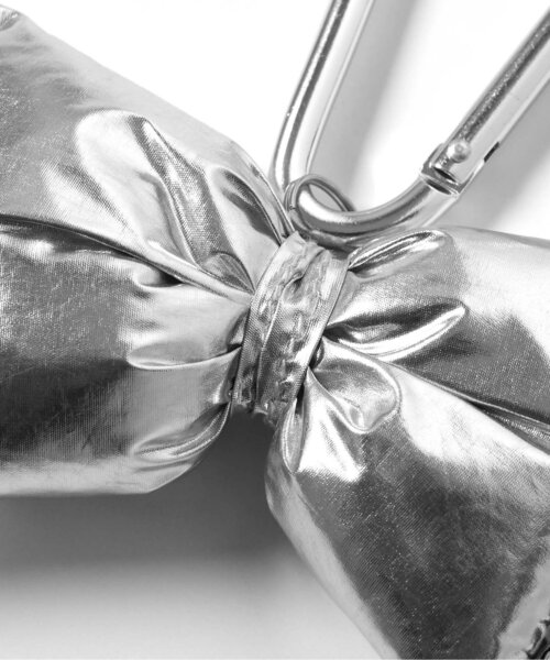 algy（アルジー）の「りぼん型チャーム（チャーム・キッズ・ブラック/オフホワイト/シルバー・FREE）」の16枚目の写真