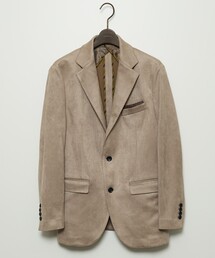 DESIGNWORKS | 【セットアップ対応】ストレッチスエード ジャケット(セットアップ)