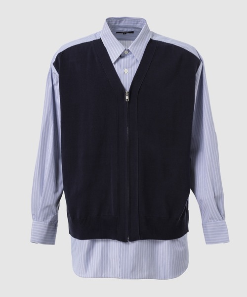 KNIT-DOCKING COTTON SHIRTS（シャツ/ブラウス）｜COMME des GARCONS